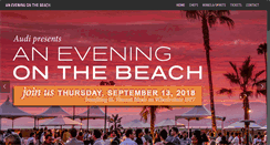 Desktop Screenshot of eveningonthebeach.com